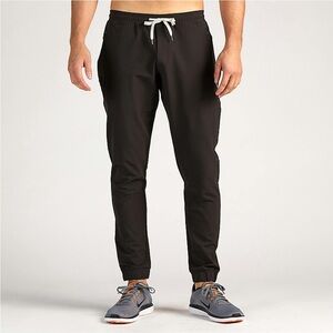 Vuori Transit Jogger Pants Athleisure Lifestyles Sold Out Black Men Size Medium